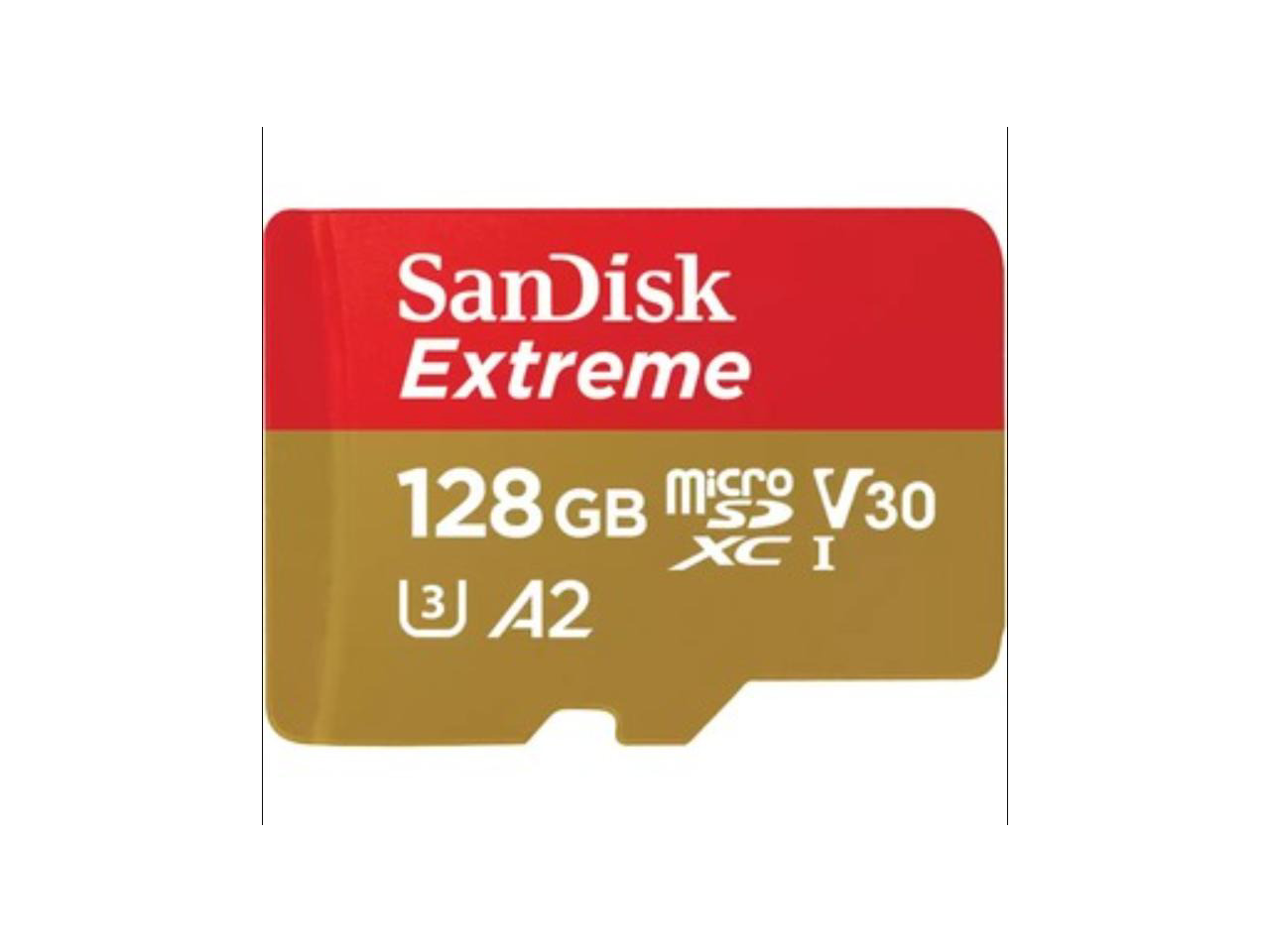 SanDisk - Extreme microSDXC 128GB Storage Drives - UHS-I