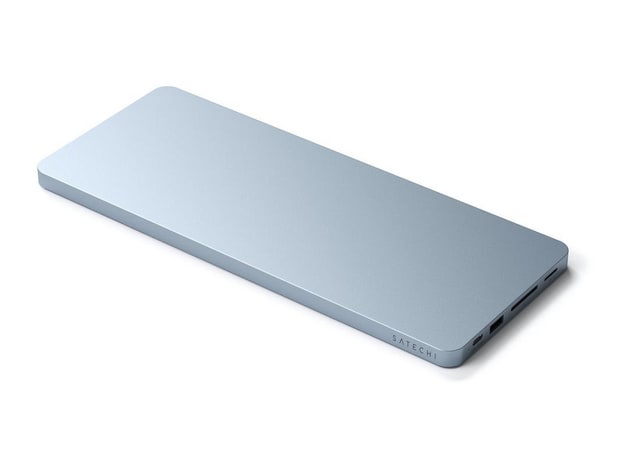 Satechi - USB-C Slim Dock for 24-inch iMac Docking Stations - Blue