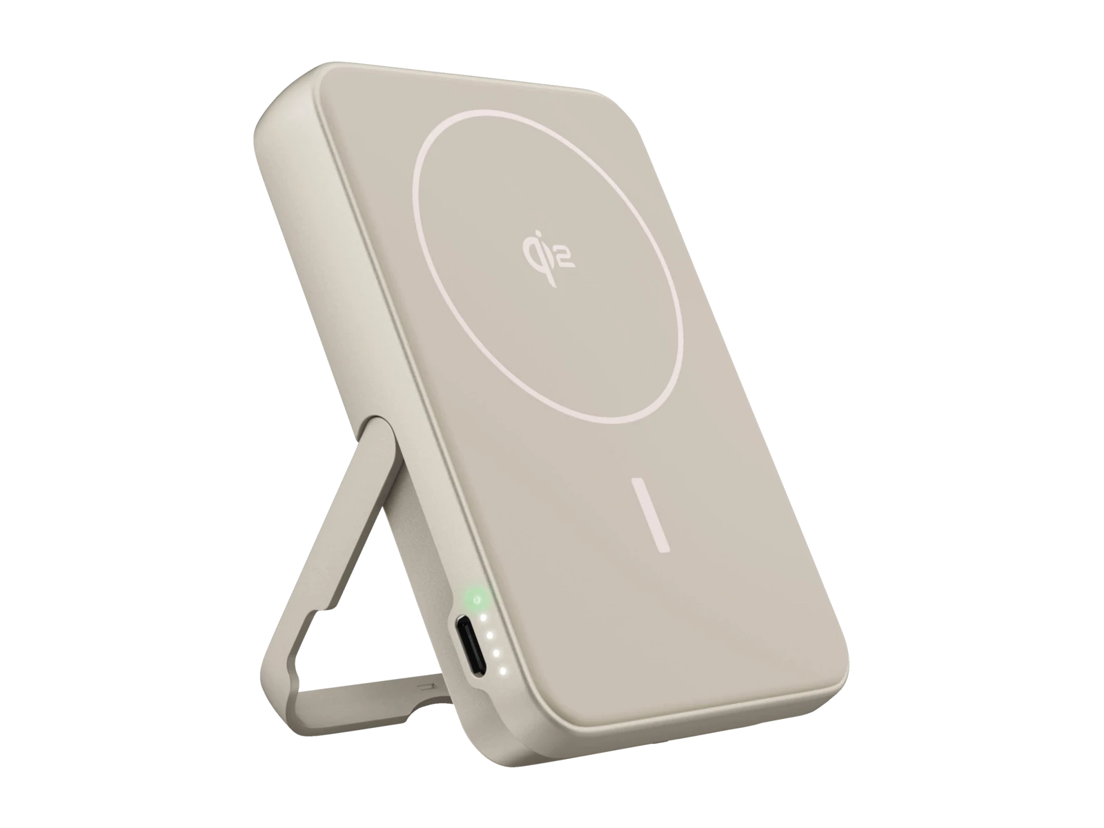 Fresh 'n Rebel - Magnetic Wireless Powerbank 10000 mAh Silky Sand Power Banks