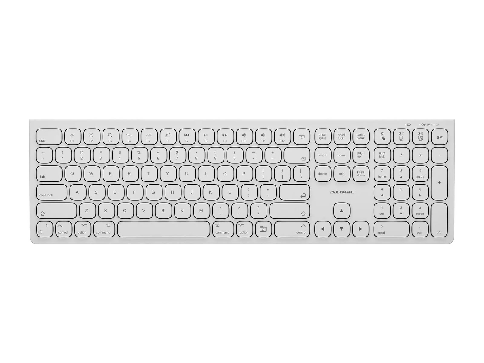 ALOGIC - Echelon for macOS Wireless Keyboards - White