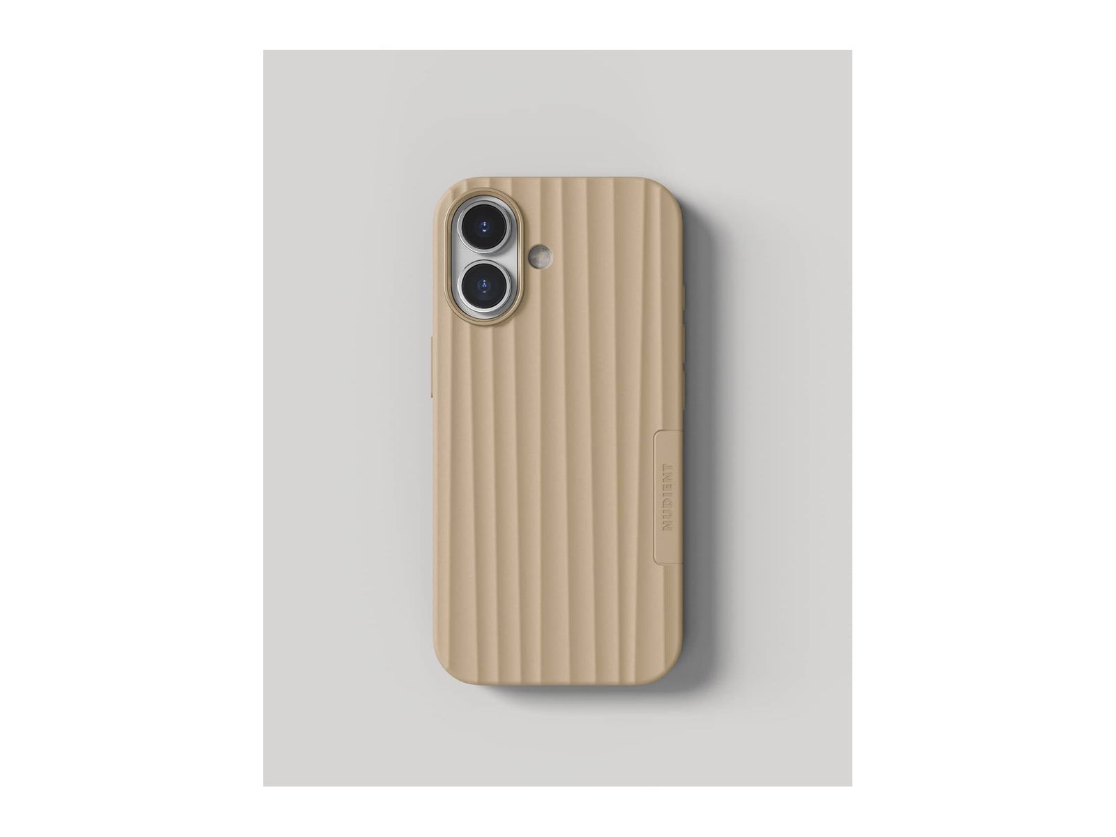 Nudient - Bold Case with MagSafe for iPhone 17 - Wool Beige