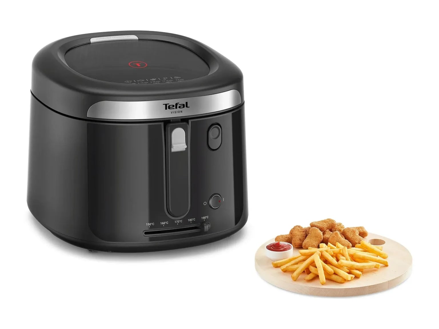 Tefal - FF2528 Vision Black Air Fryers