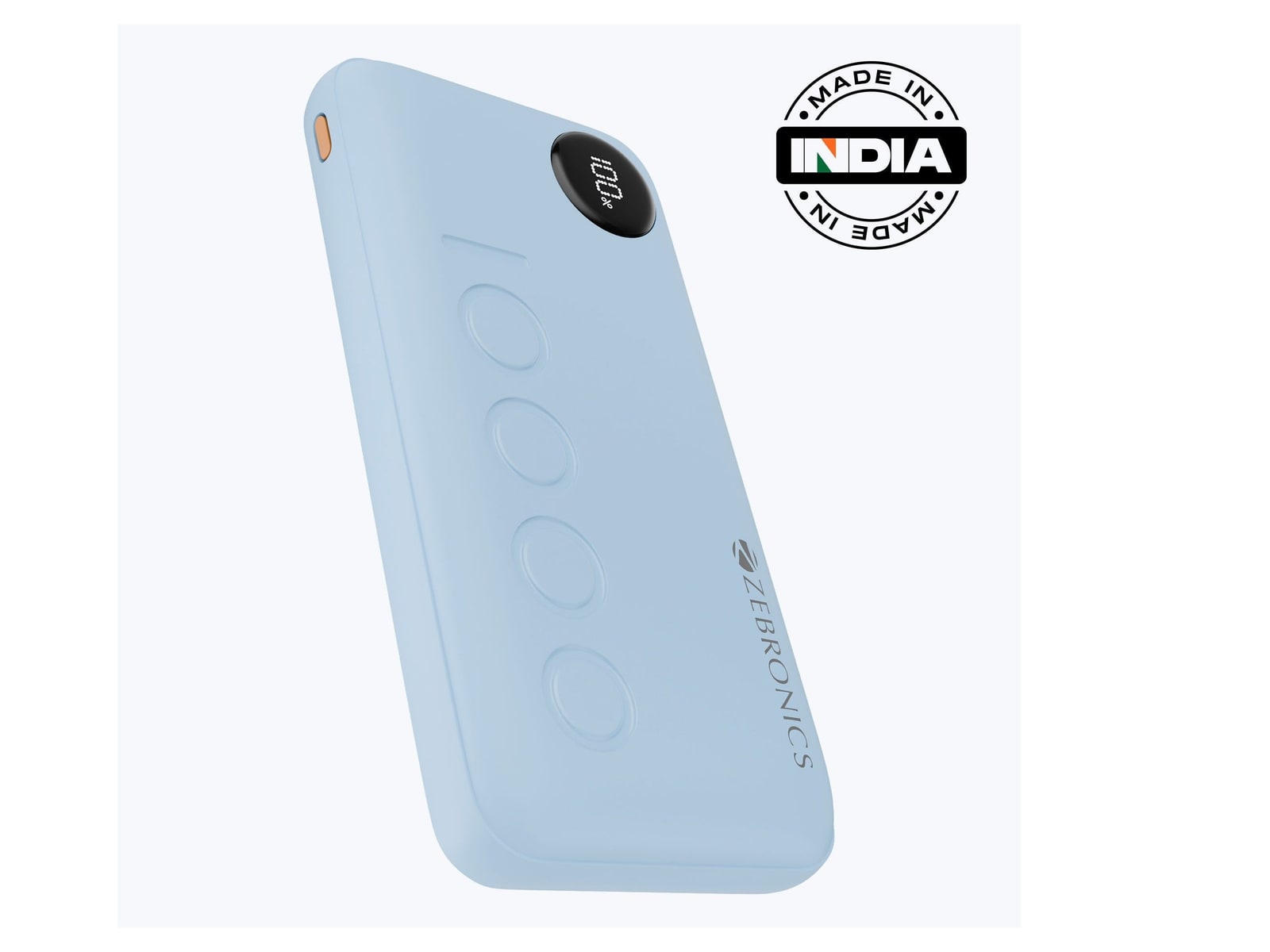 Zebronics - Zeb EnergiPod 10R3 Blue Power Banks