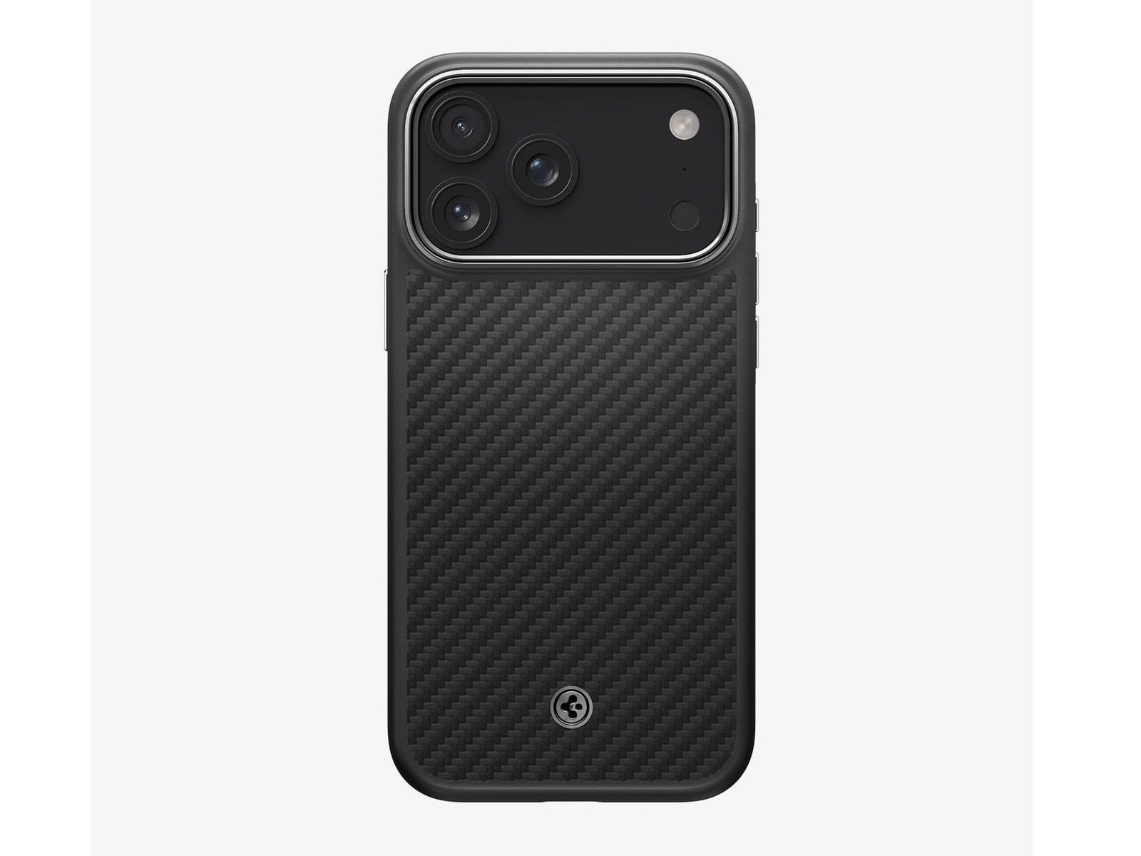Spigen - Enzo Aramid T (Mag Fit) - iPhone 18 Pro Max - Black Silver