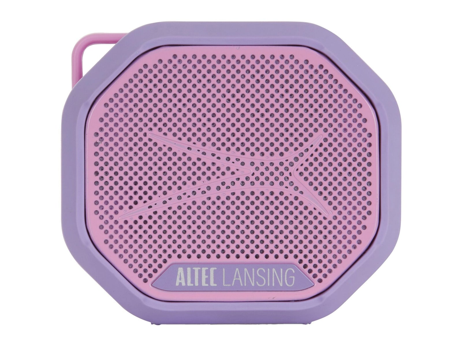 Altec Lansing - HydraTrek Bluetooth Portable Speakers - Purple/Pink