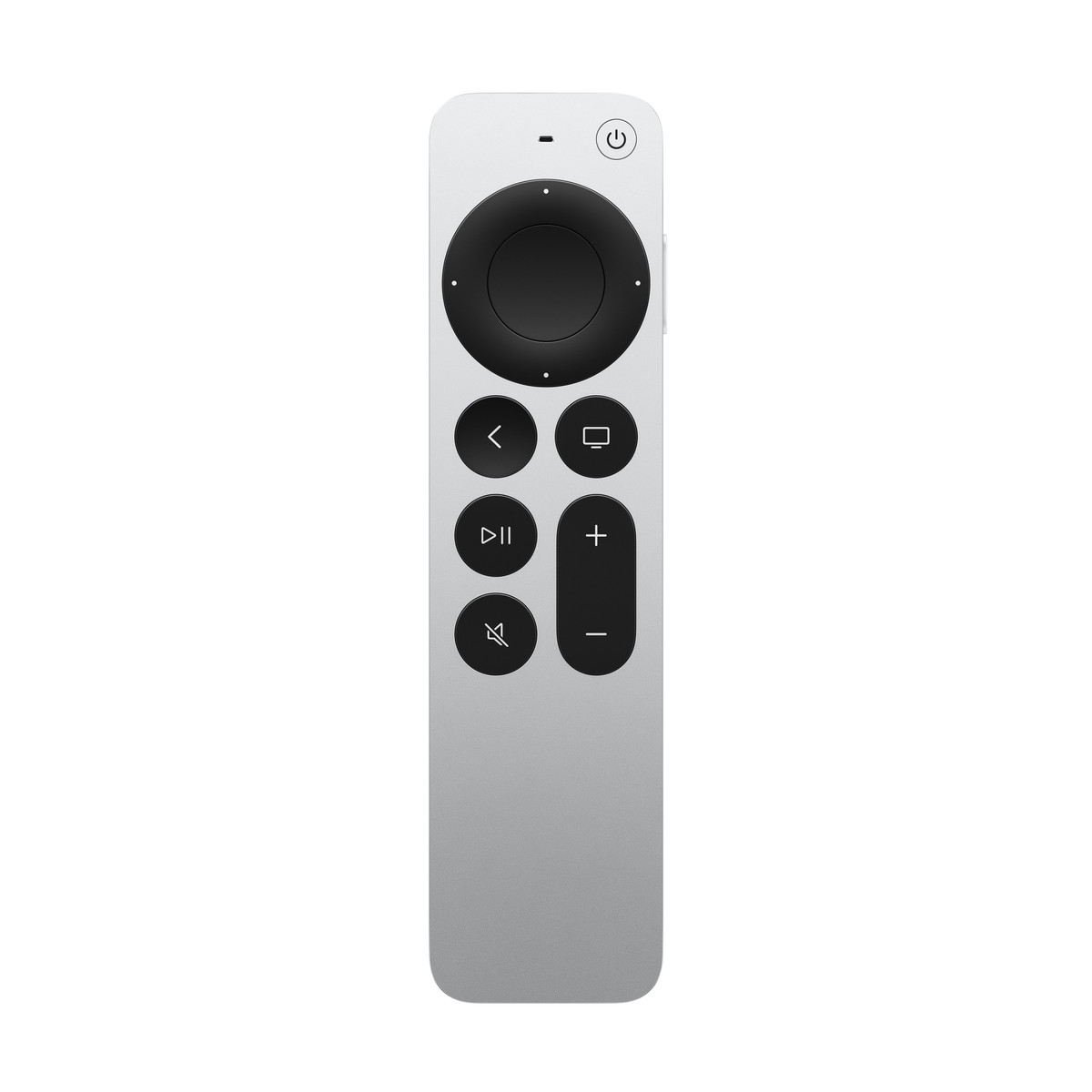 Apple - Siri Remote - Apple TV 4K and Apple TV HD - Silver