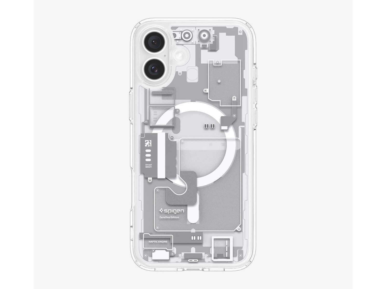 Spigen - Ultra Hybrid Zero One (Mag Fit) - iPhone 16 - Zero One White
