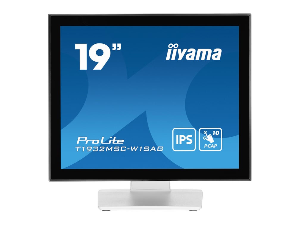iiyama - 19" ProLite T1932MSC-W1SAG SXGA 60Hz Touch Screen Monitors - White