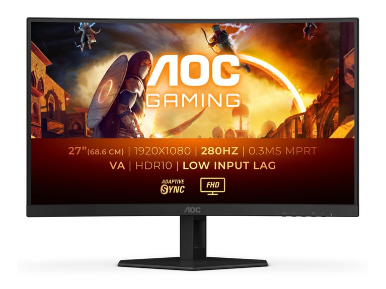 AOC - 27" C27G4ZXE Full HD 280Hz Curved Monitors (EU)