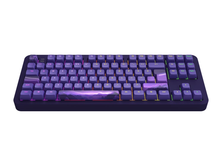 Dark Project - ALU87B Celestial Mechanical Keyboards - Violet