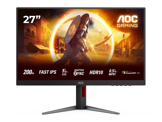 AOC - 27" 27G4HA Full HD 200Hz Gaming Monitors (EU)