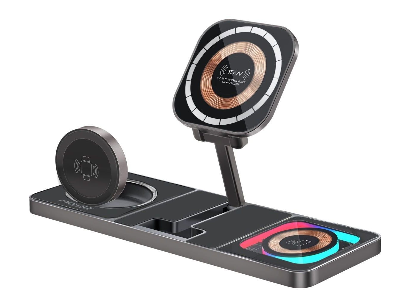 Promate - AuraSlate-Trio Wireless Chargers