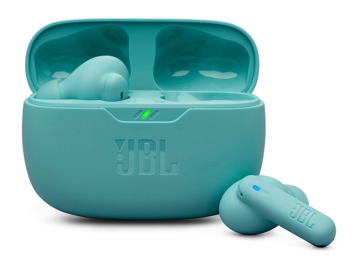 JBL - Wave Beam 2 True Wireless Earbuds - Blue