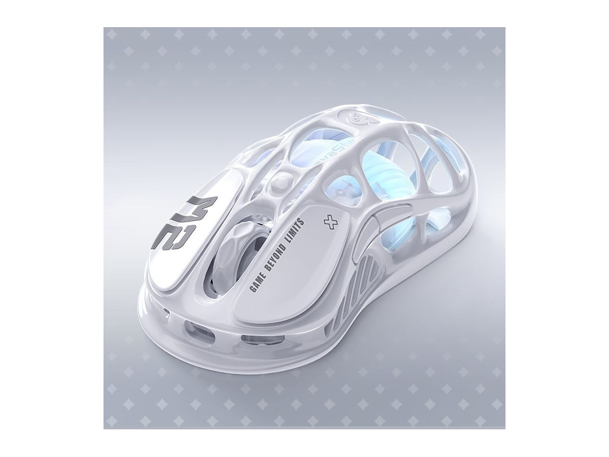 GravaStar - Mercury M2 Wireless Mice - Opaline White