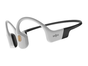 Shokz - OpenSwim Pro Bluetooth On-Ear Headphones - White