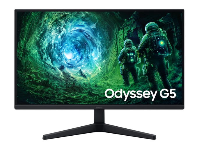 Samsung - 27" Odyssey G5 G53F QHD 200Hz Gaming Monitors (EU)
