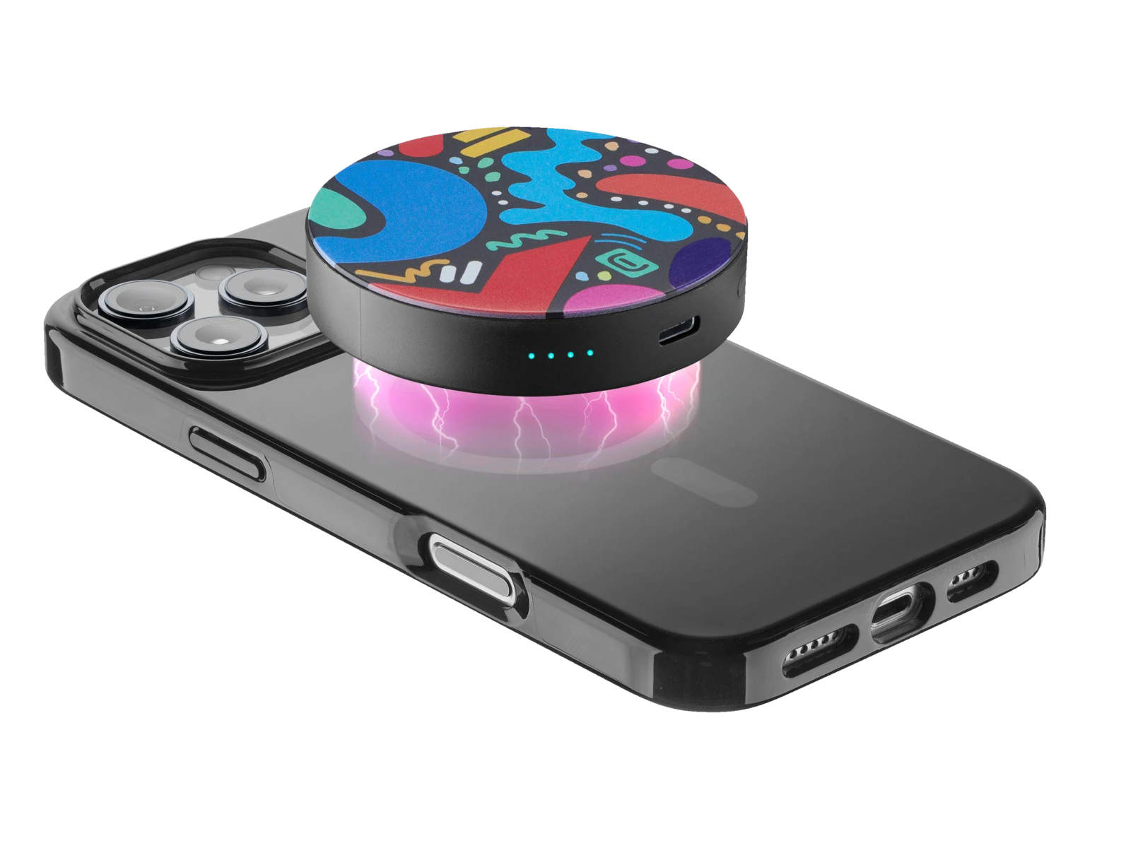 Cellularline - Mag Vibe 3000 mAh Black Power Banks