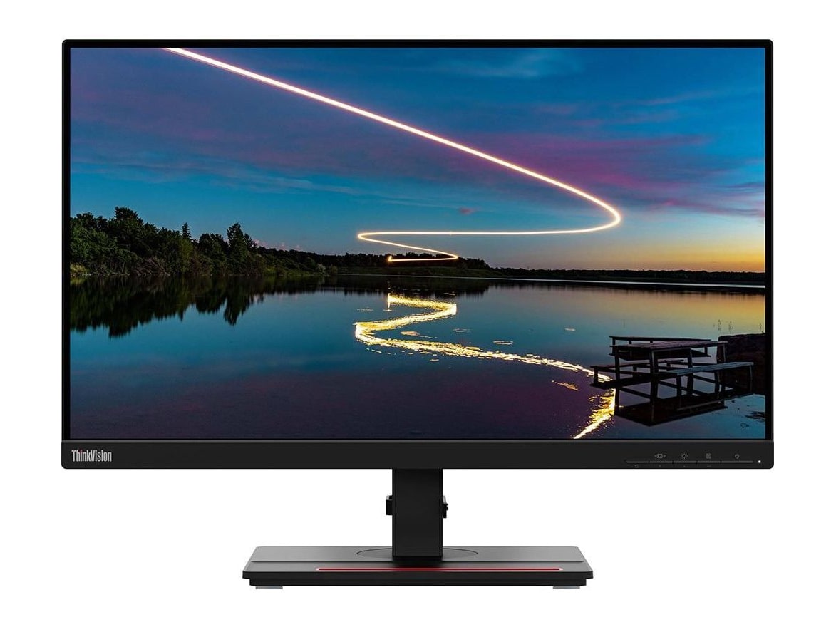 Lenovo - 23.8" ThinkVision T24m-20 Full HD 60Hz Professional Monitors - Black
