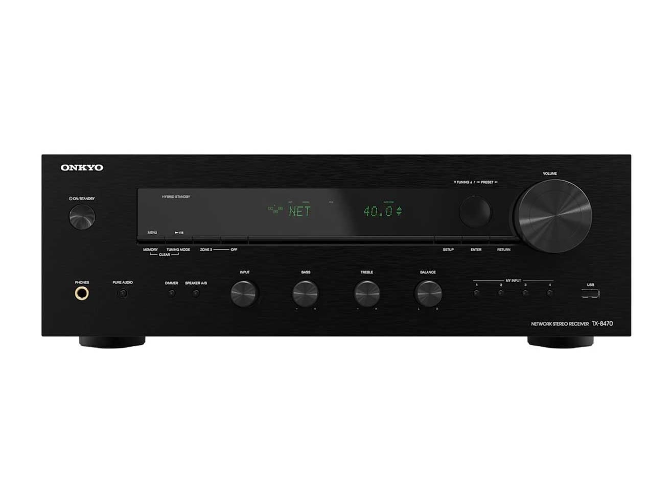 Onkyo - TX-8470 Receivers & Amplifiers - Black