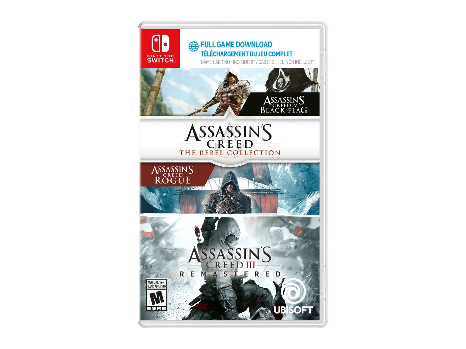 Nintendo - Assassin's Creed: Rebel Collection + Assassin's Creed III Remastered Standard Edition Nintendo Switch