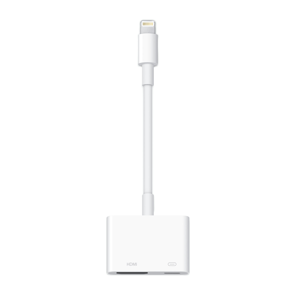 Apple - Lightning Digital AV Adapter - 1080p HD - White