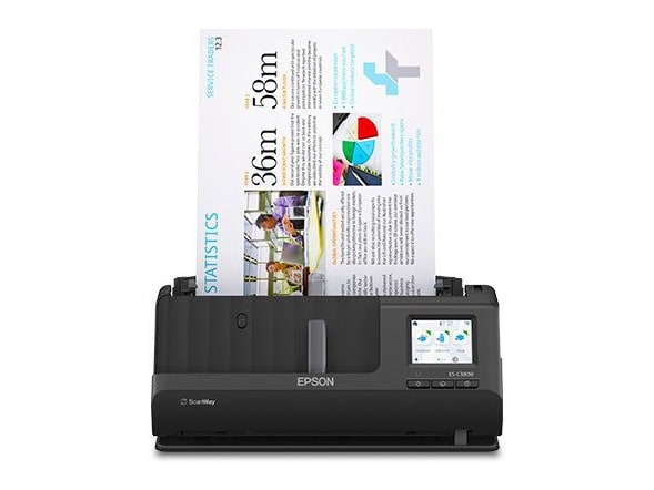 Epson - WorkForce ES-C380W Wi-Fi Scanners