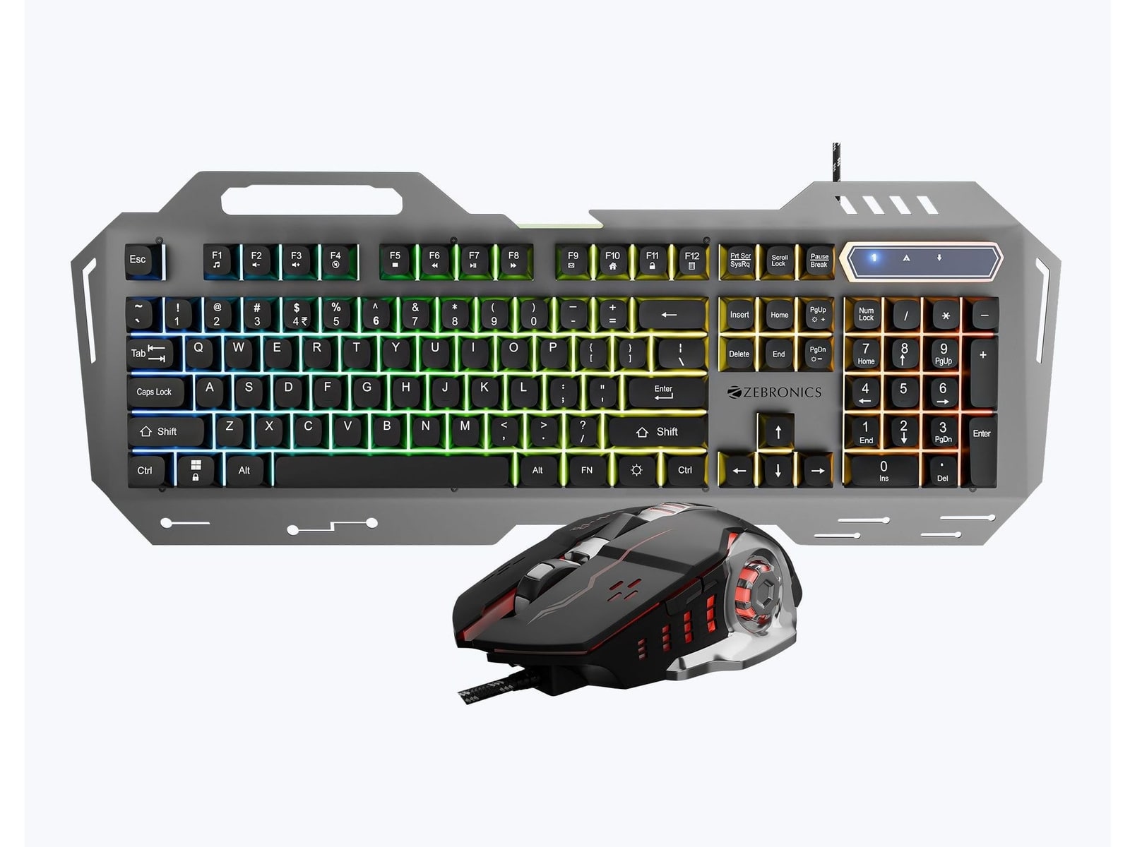 Zebronics - Zeb Transformer 3 Combo Keyboards - Black