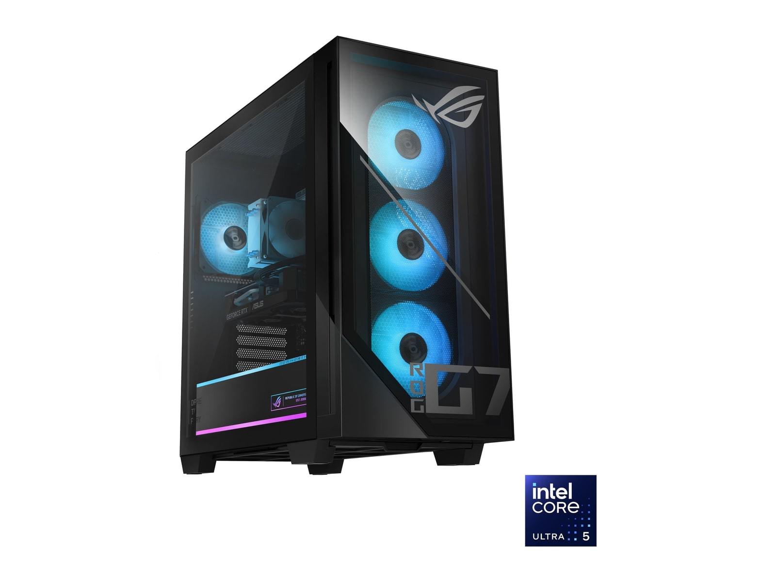 ASUS - ROG G700 G700TF-U5F5060 - Intel Core Ultra 5 225F chip - 16GB Memory - 1TB SSD - Black