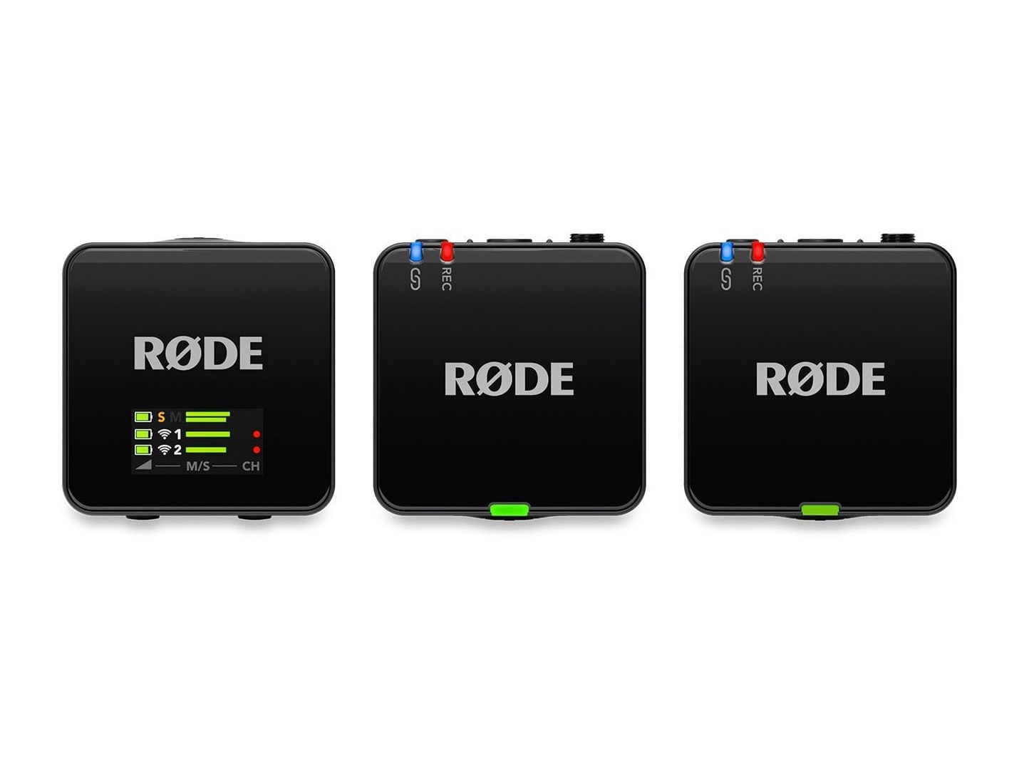 Rode - Wireless GO (Gen 3) Compact Wireless Microphone System Microphones - Black