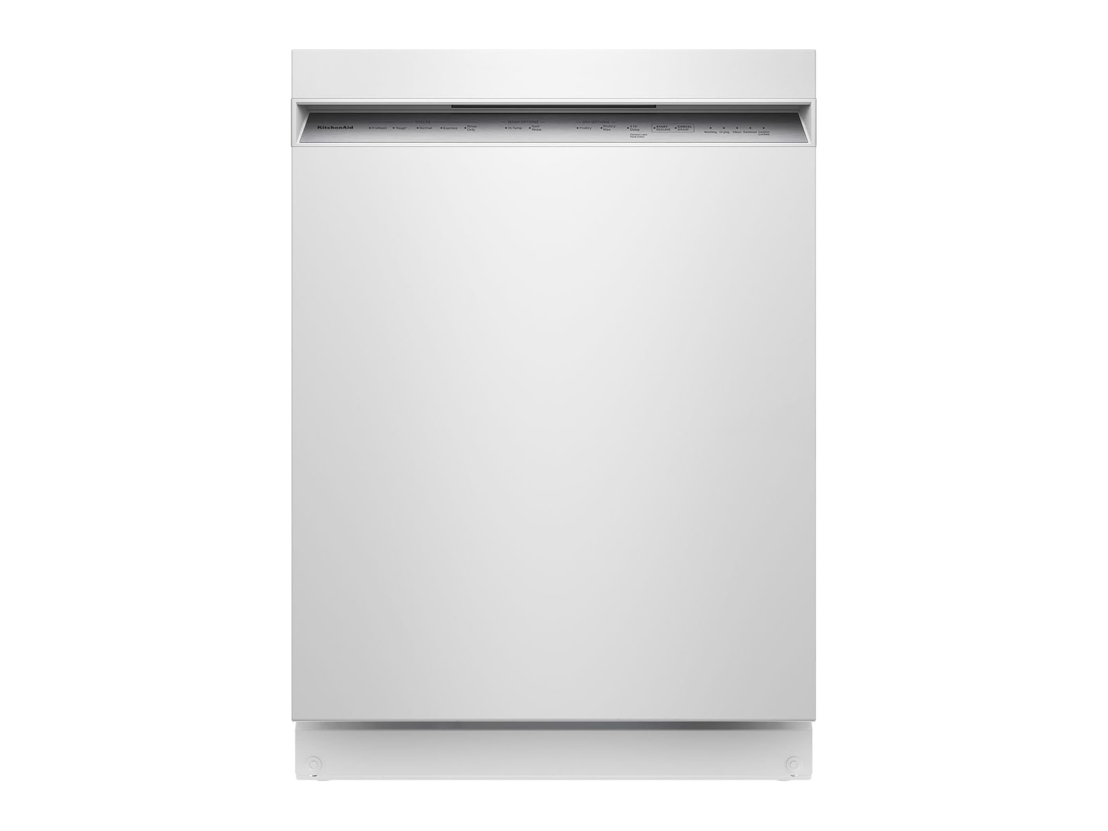 KitchenAid - Dishwasher with Third Level Utensil Rack 24-Inch White Dishwashers
