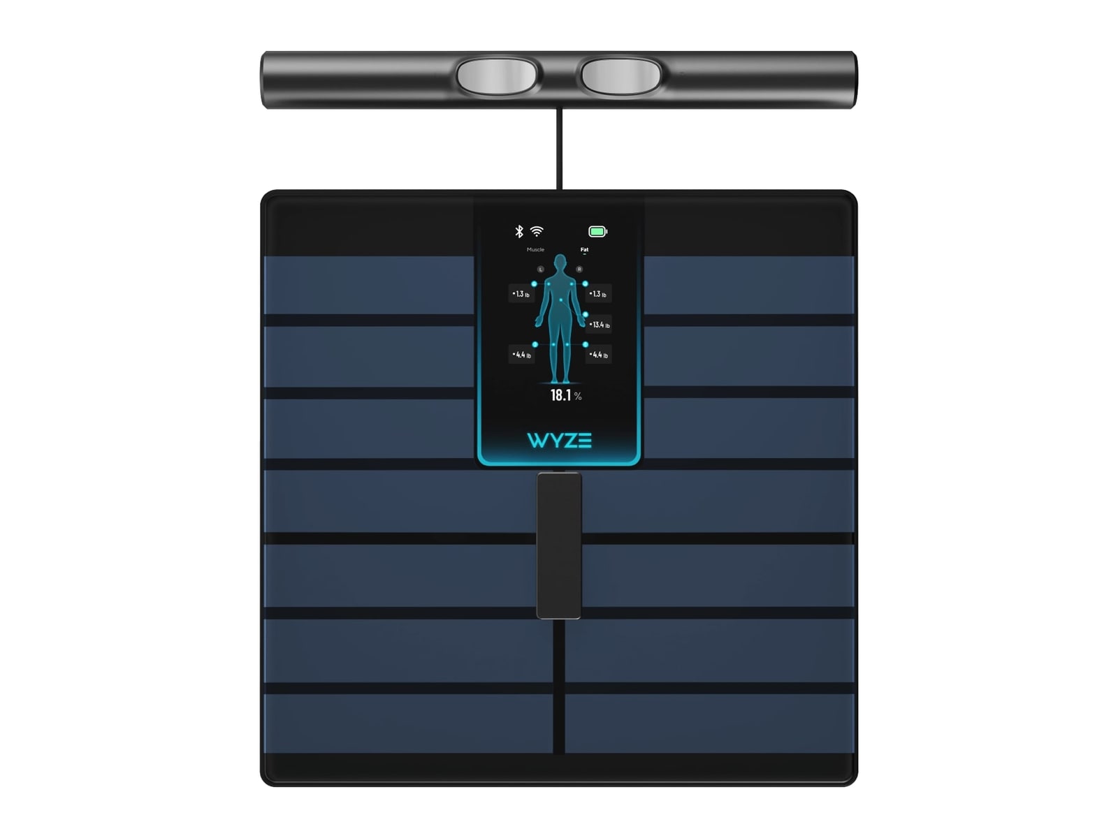Wyze - Scale Ultra BodyScan Black Smart Scales