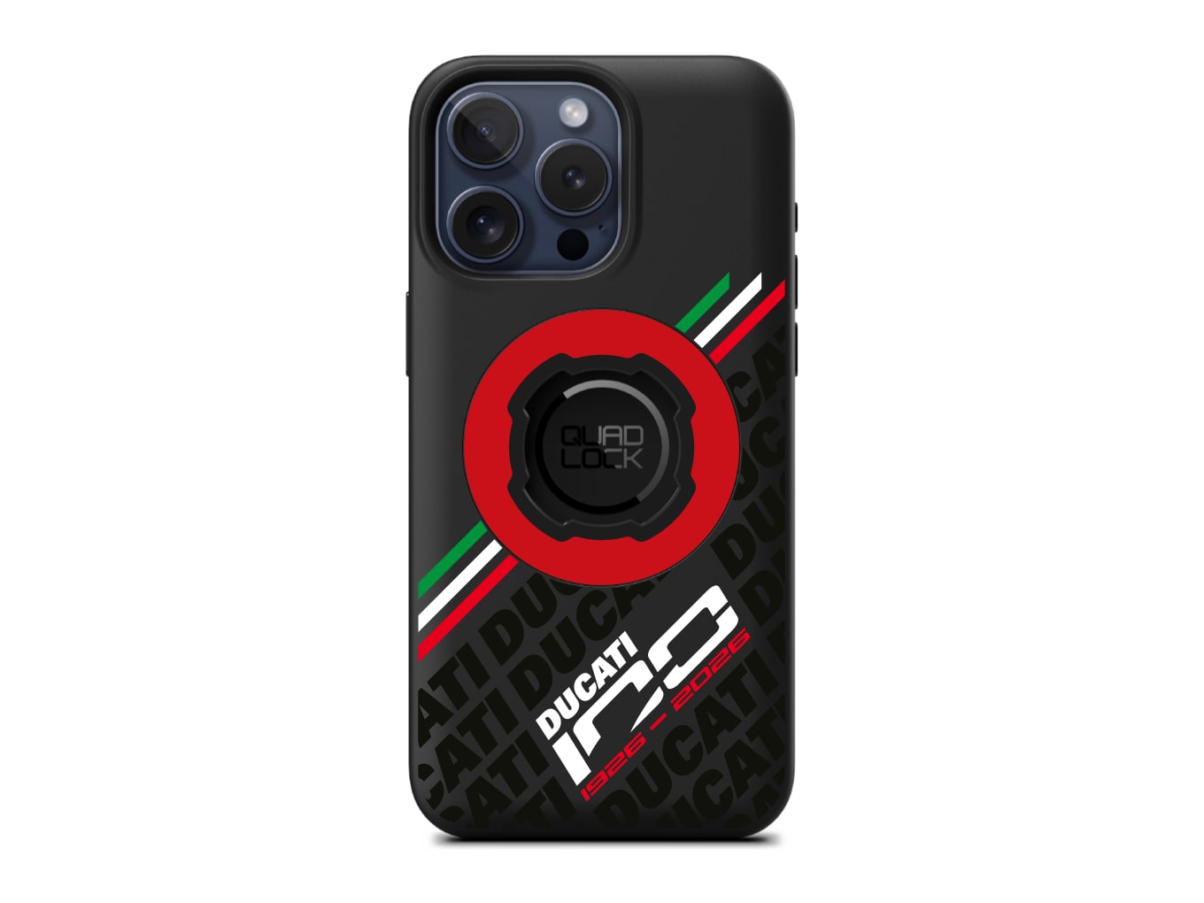 Quad Lock - MAG Case - iPhone 15 Pro Max - Ducati 100 Years