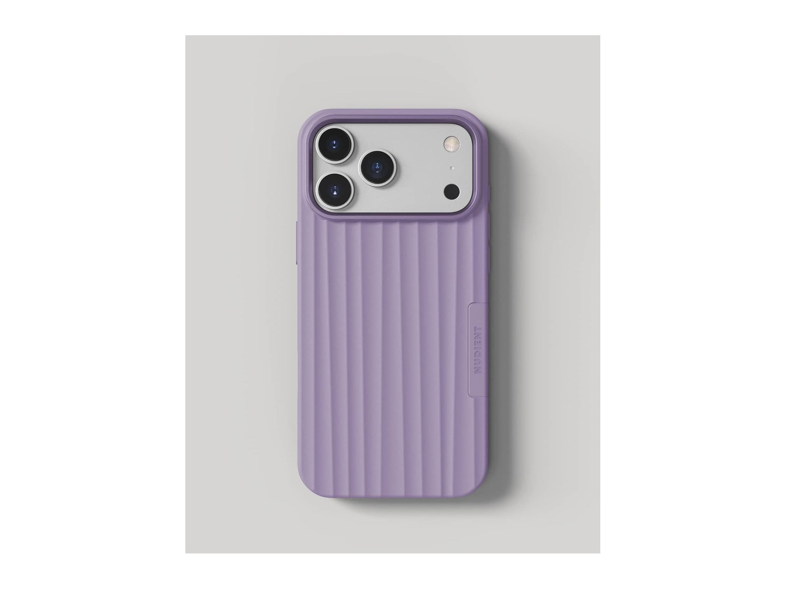 Nudient - Bold Case with MagSafe for iPhone 18 Pro Max - Lupine Purple