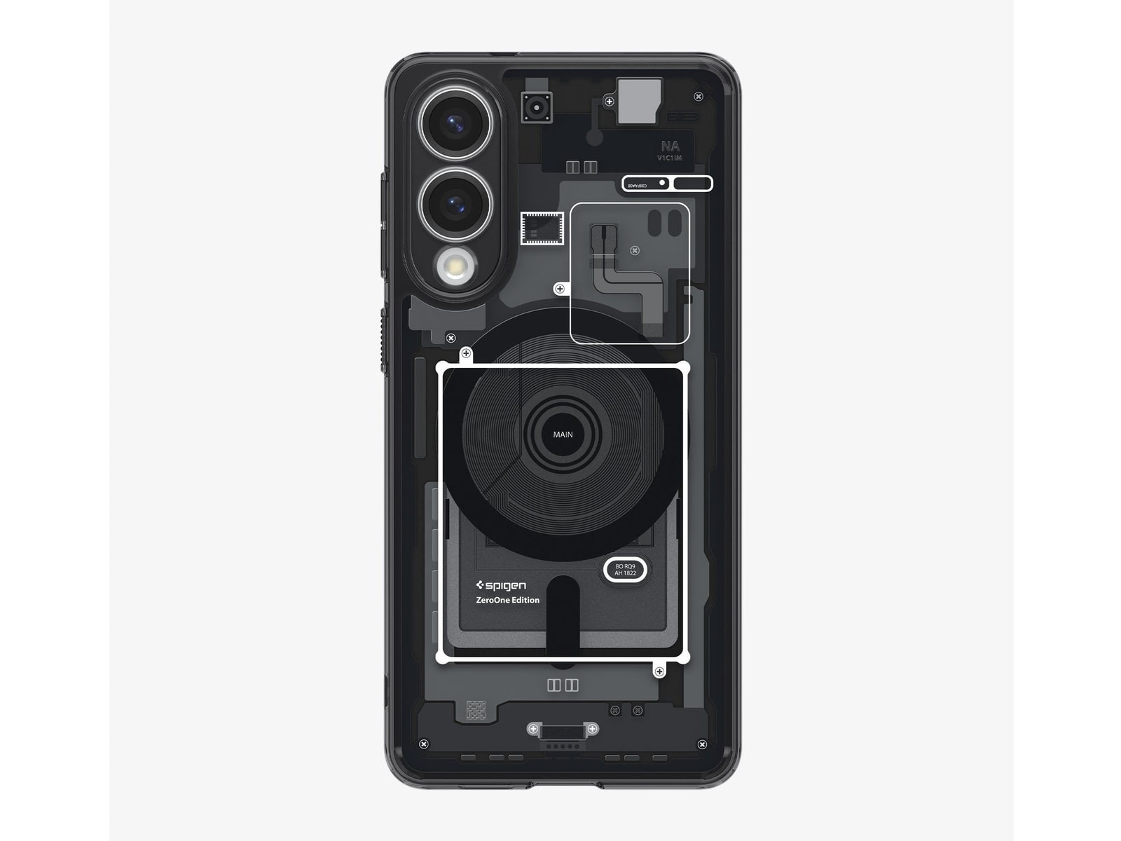 Spigen - Ultra Hybrid Zero One (Mag Fit) - Galaxy S25 Edge - Zero One Black