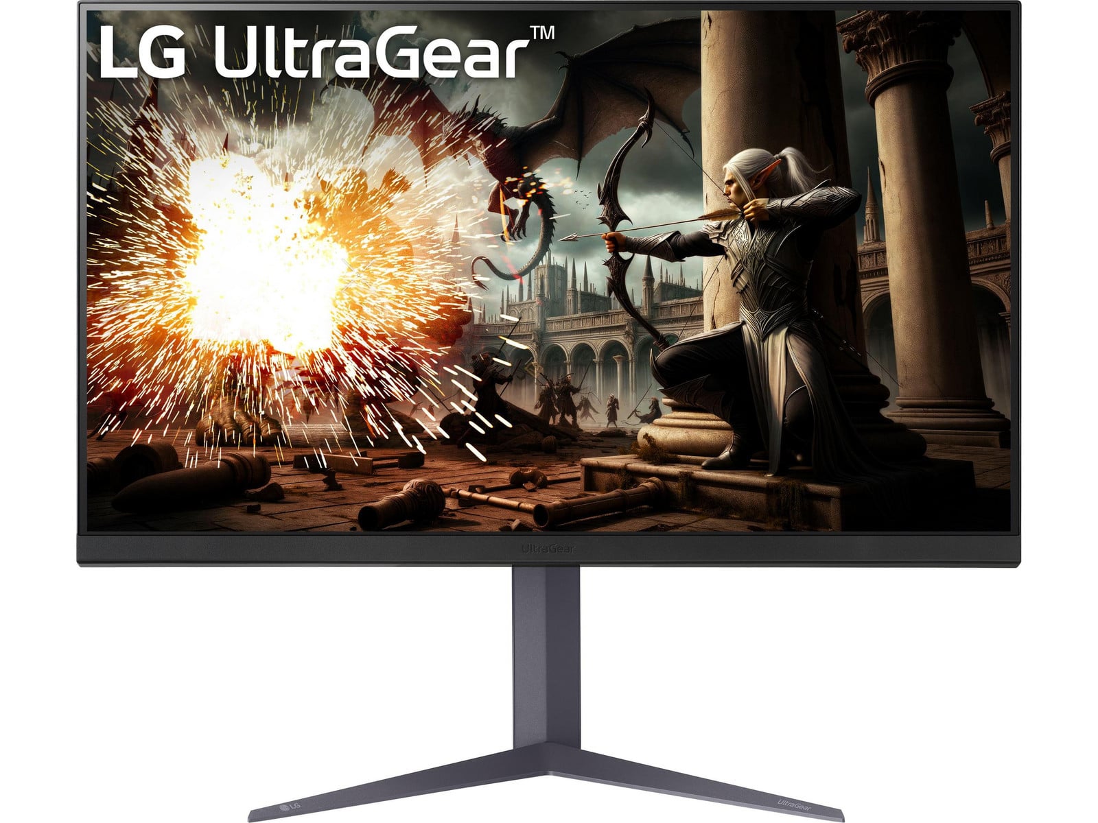 LG - 31.5" 32GS75QX-B QHD 180Hz Gaming Monitors