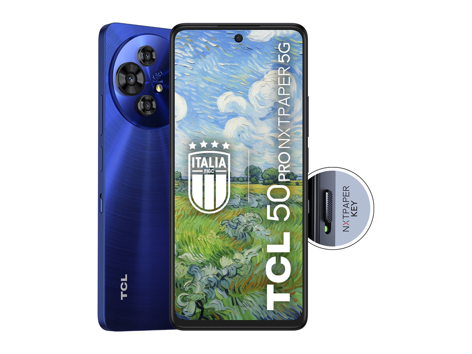 TCL - 50 Pro NXTPAPER 5G 512GB - Blue