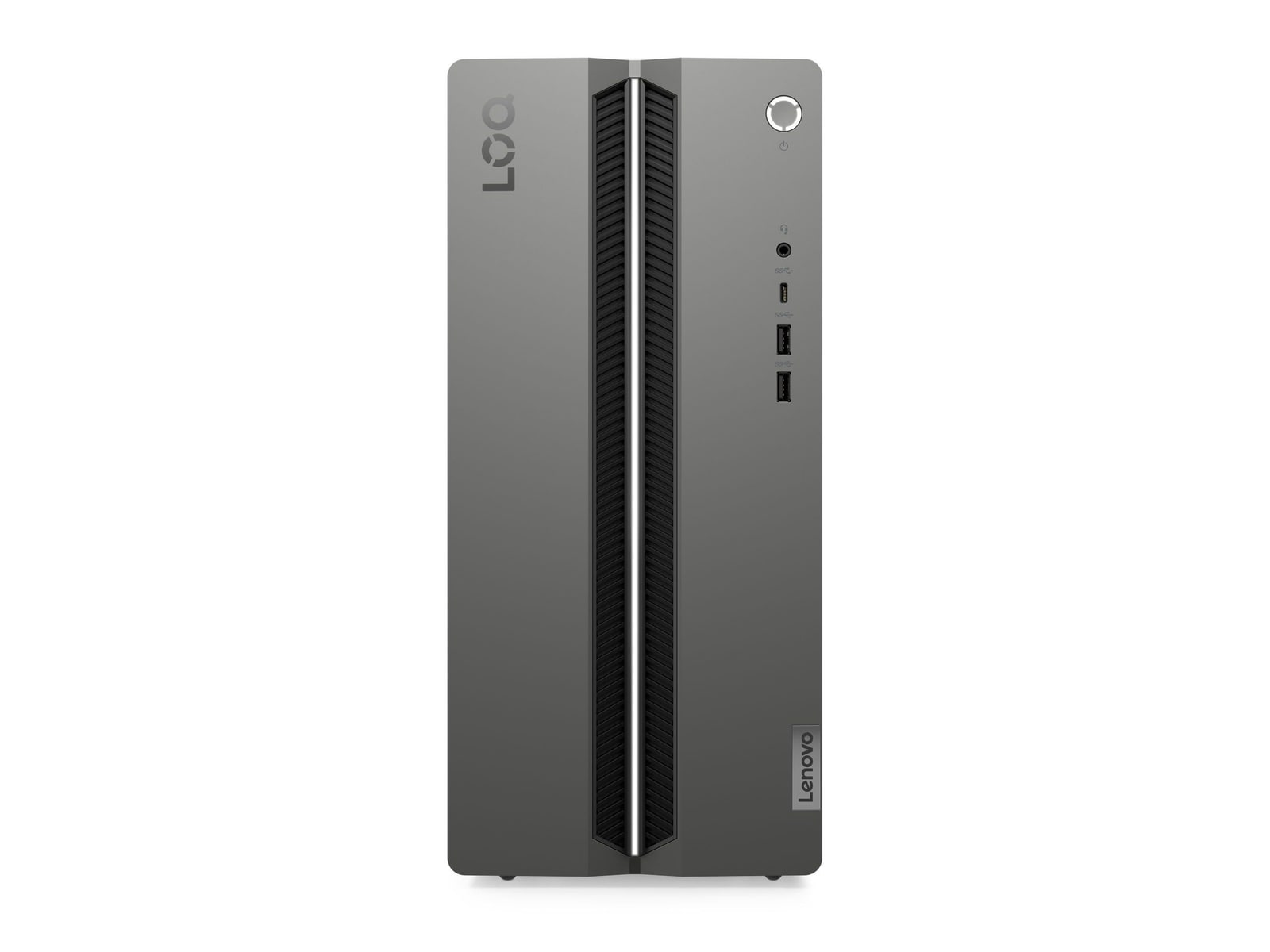 Lenovo - LOQ Tower 17IRR9 - Intel Core i7-14700F chip - 16GB Memory - 1TB SSD - Gray