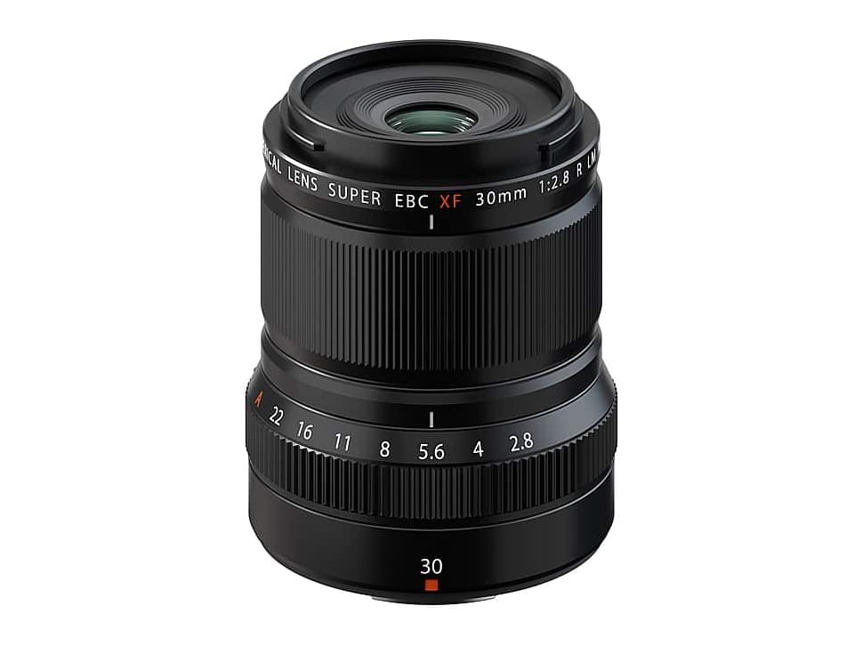 Fujifilm - XF30mmF2.8 R LM WR Macro Camera Lenses - Black