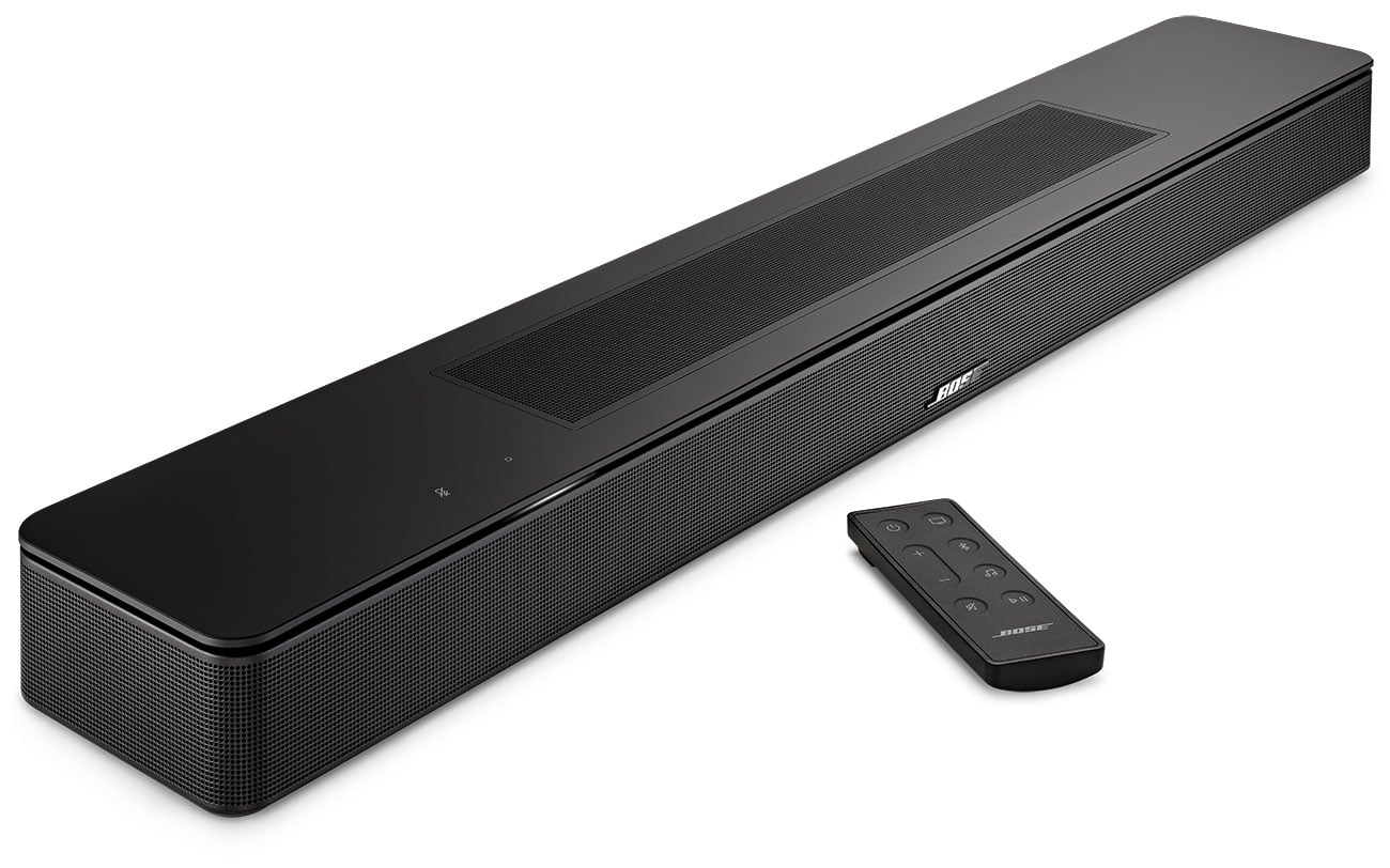 Bose - Smart Soundbar HDMI eARC, Wi-Fi, Bluetooth Soundbars - Black