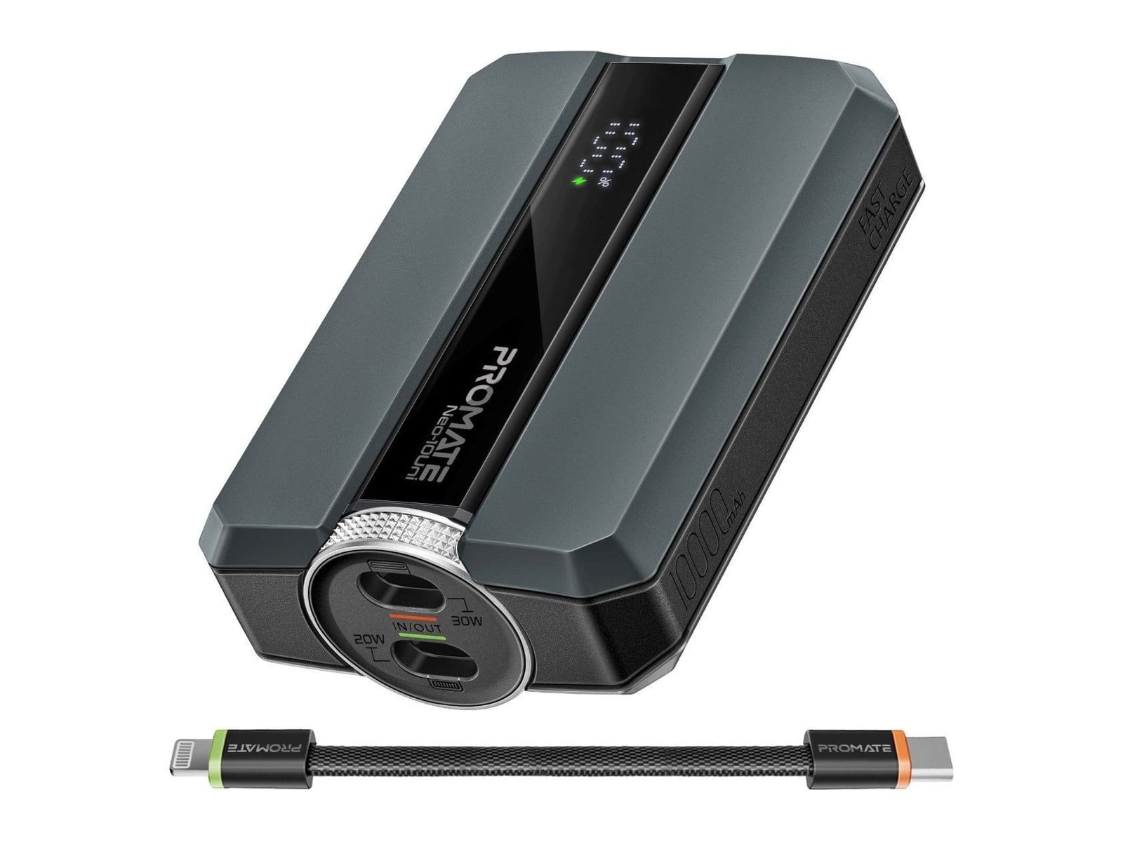 Promate - Neo-10Uni Power Banks - Gray