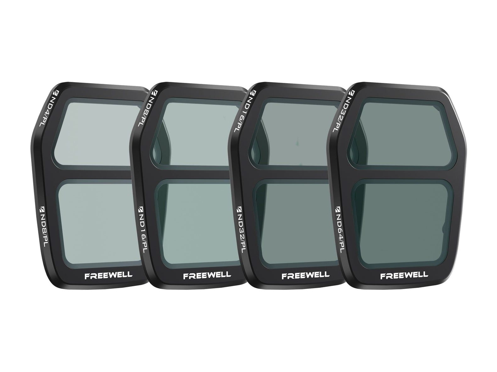 Freewell - DJI Air 3S Filters Split ND/PL 4Pack Camera Accessories