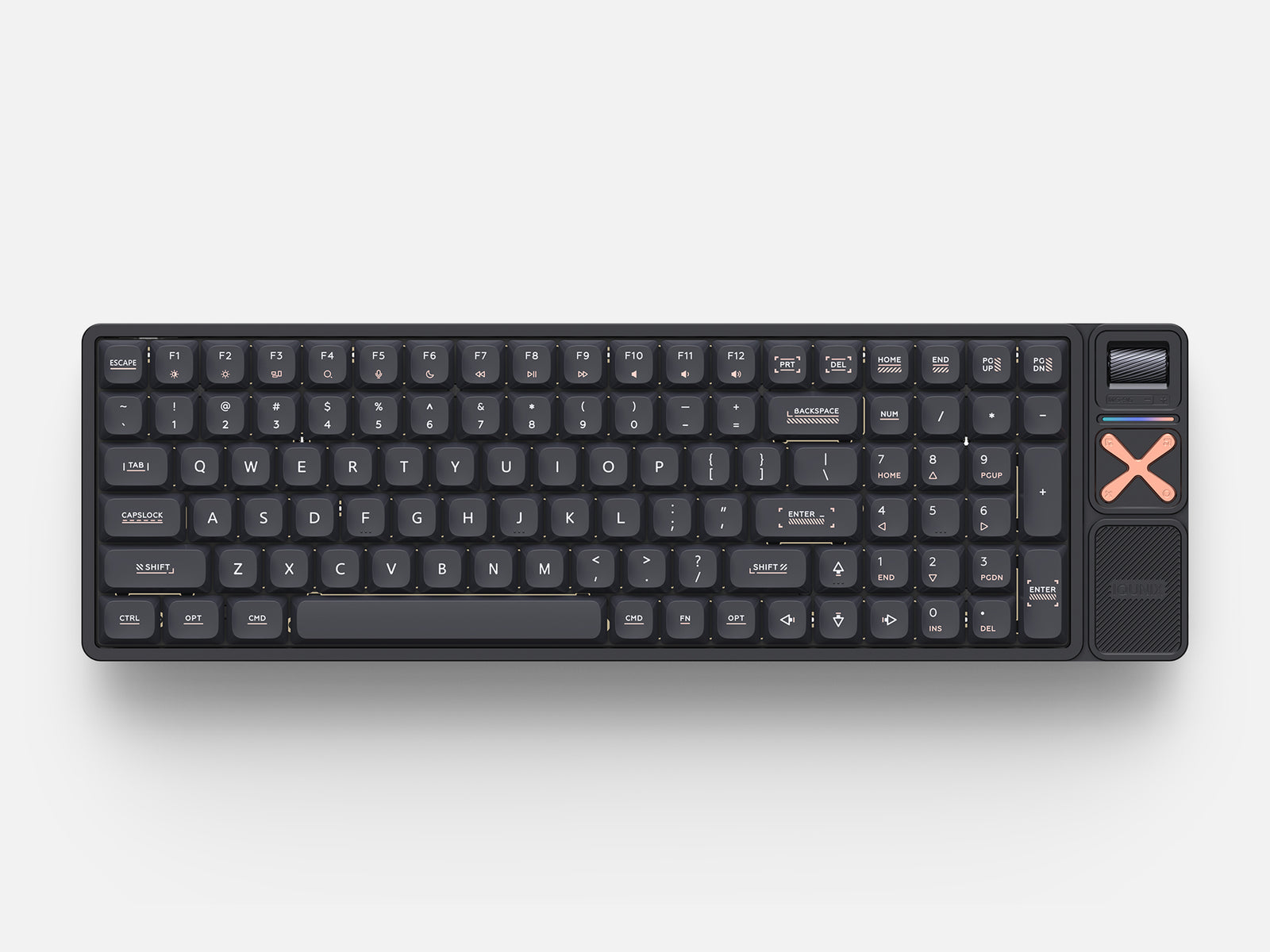 IQUNIX - Magi96 Pro ANSI US Wireless Keyboards - Shadow Black