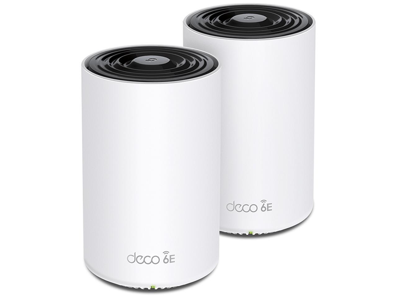 TP-Link - Deco XE75 Pro 2-Pack Tri-Band Wi-Fi 6E (802.11ax) Mesh Wi-Fi Systems