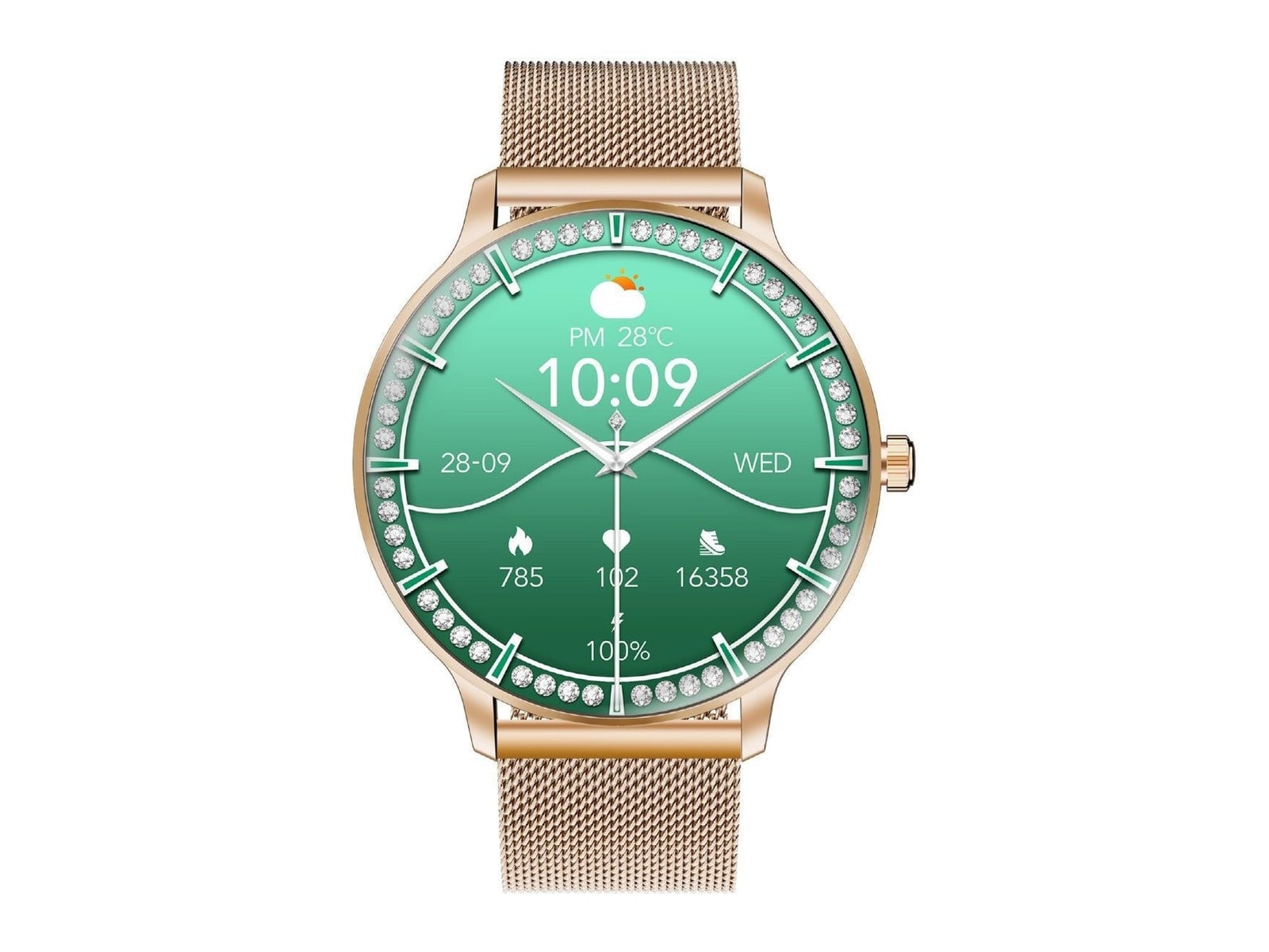 Promate - xWatch-US13 Smart Watches - Rose Gold