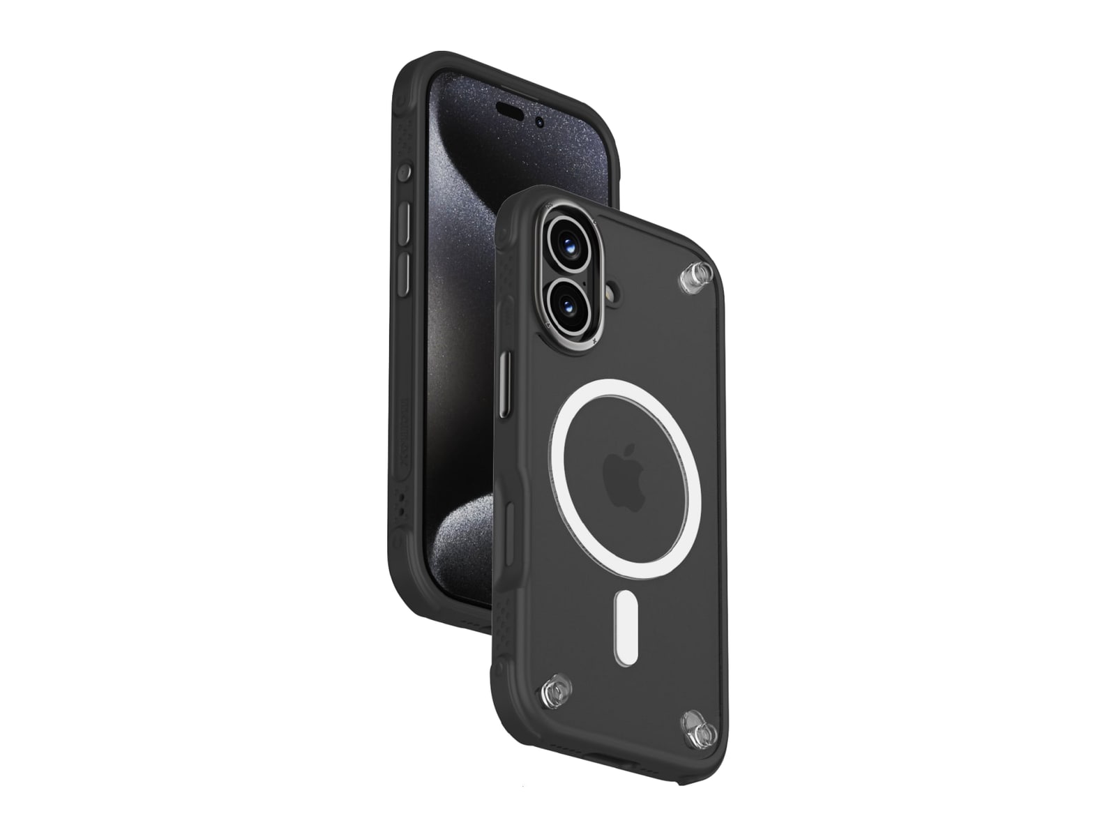 MOMAX - CaseFORM Air Shock Proof Case - iPhone 16 Plus - Black