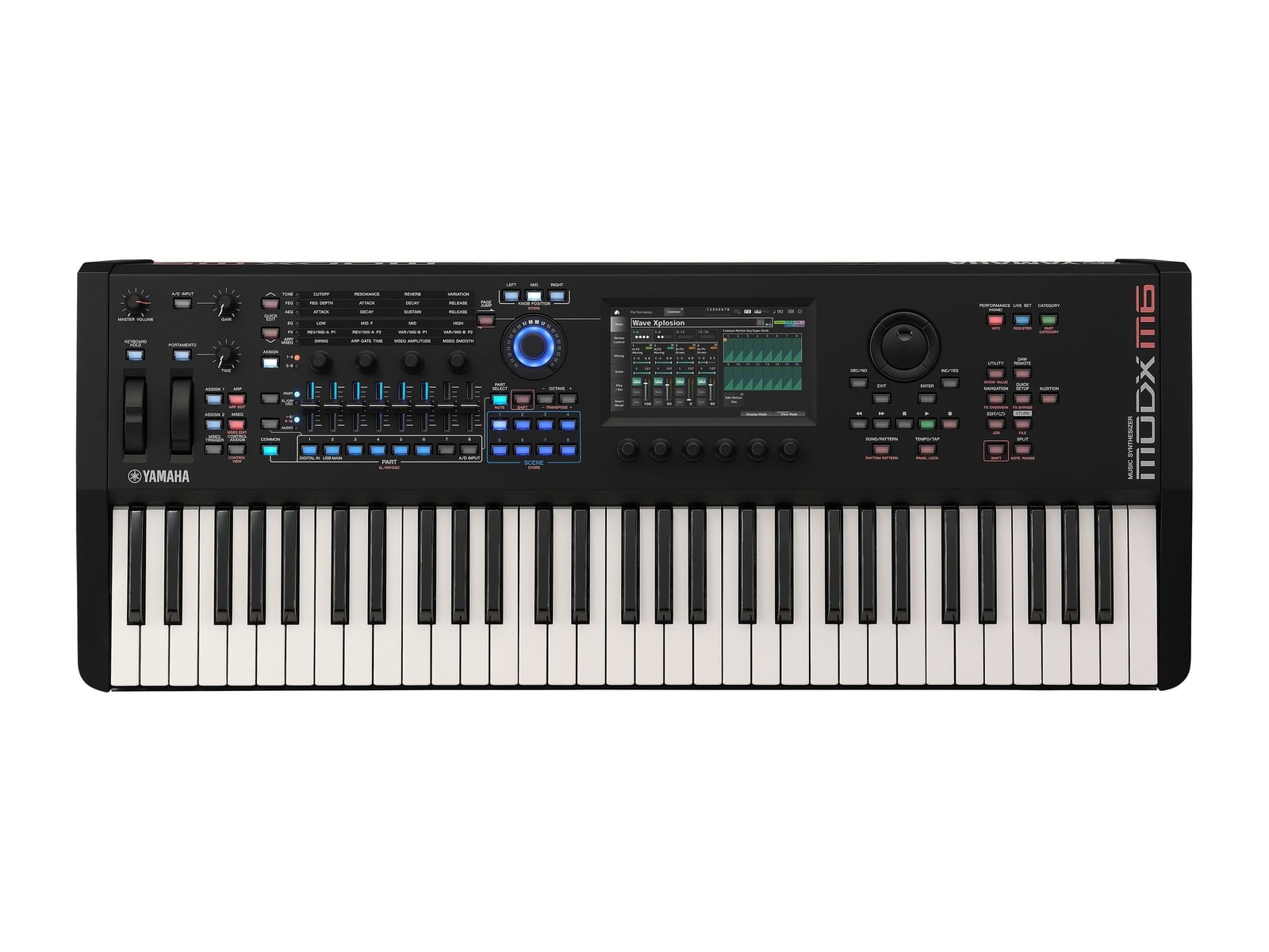 Yamaha - MODX M6 61-Key Music Synthesizer Synthesizers