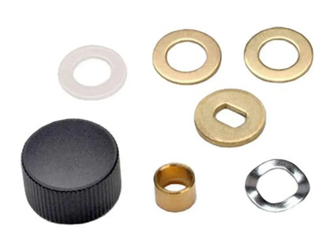 Shure - RPM604 Replacement Nut & Washer Set for SM7 Camera Accessories Replacement Nut & Washer Set