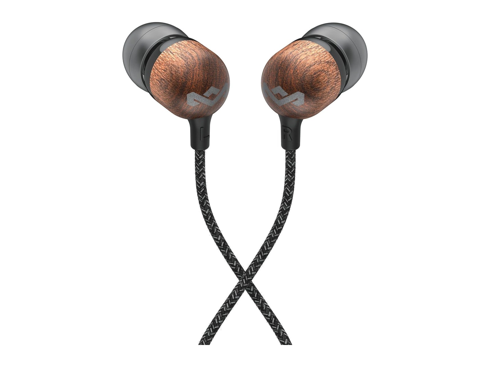 House of Marley - Smile Jamaica USB-C Earbuds USB-C In-Ear Headphones - Signature Black