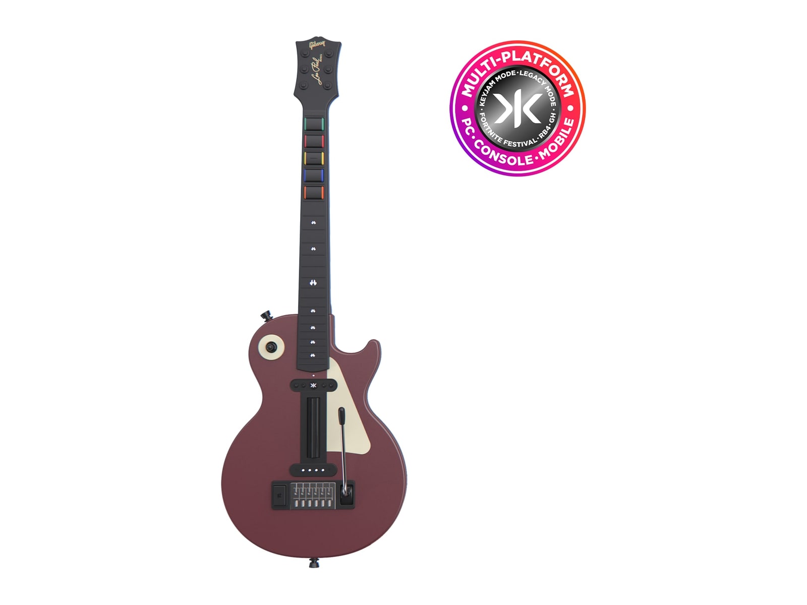 CRKD - Gibson Les Paul Guitar Controller Oxblood Edition Multi-Platform