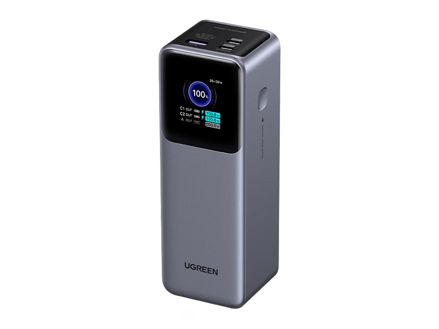 UGREEN - Nexode 25000mAh 200W Digital Display Grey Power Banks